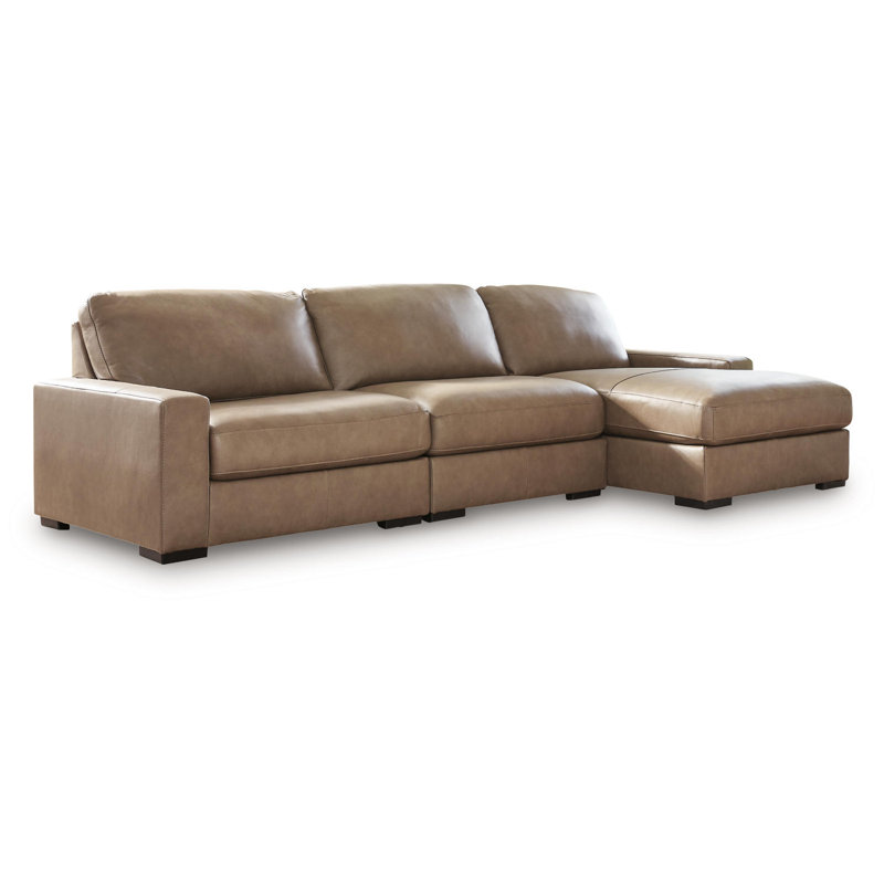 Offutt 3-Piece Sectional With Chaise, Right Hand Facing