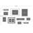 Hertz Solid Wood Picture Frame - Set of 8 with Mat-93933260