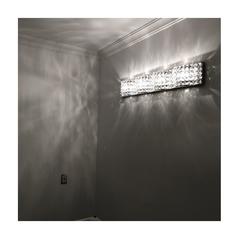 Barre d’éclairage de salle de bain 4 lumières Shelby