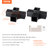 VEVOR Black Metal Hardware-95036810