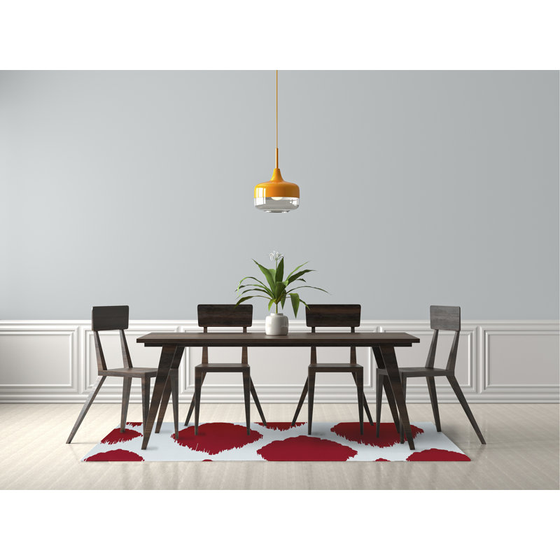 Zanna Chenille Abstract Indoor Rug, Rectangle 4' x 6'