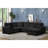 Modern Style Sectional Sofa with USB-C