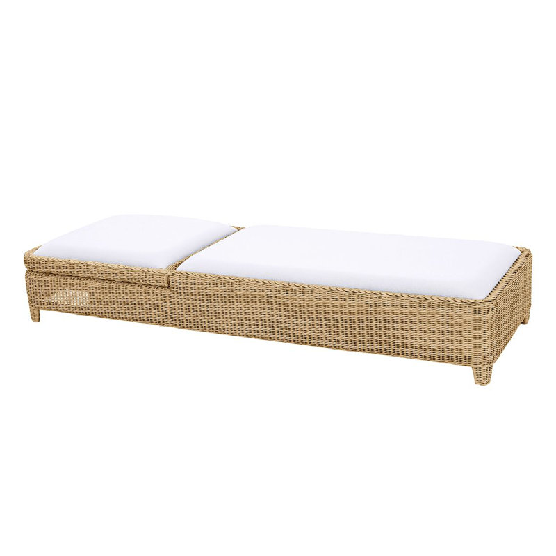Quogue Outdoor Chaise Lounge, Taupe, Textured Charcoal