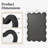 Modern Wavy Solid Wood Framed Wall Mirror for Bedroom, Entryway and Vanity-965324164-965324161