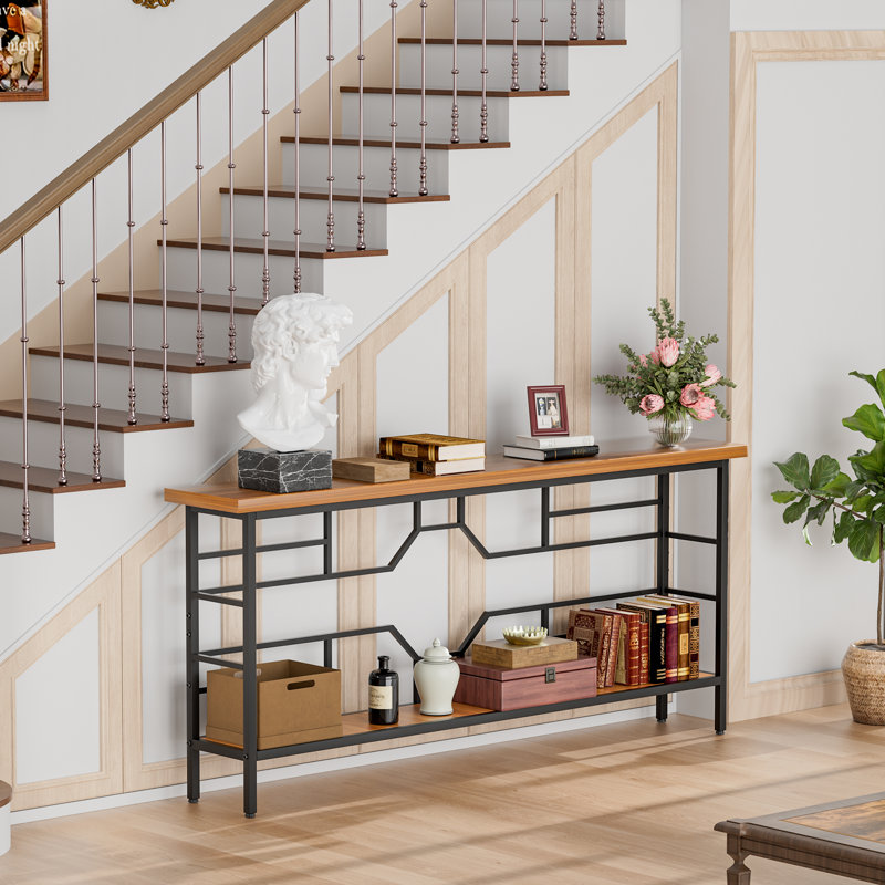 Console Table, Narrow Entryway Table Sofa Table for Living Room, Behind Couch, Entrance, Hallway, Foyer