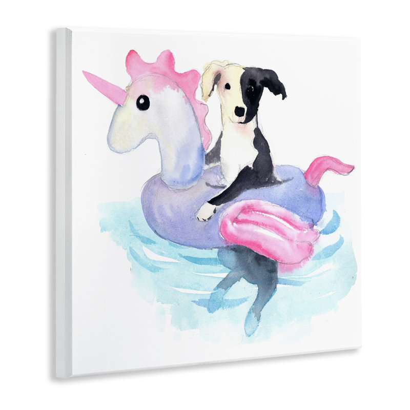 «Sandy Dog Pool Float» par Geoff Allen