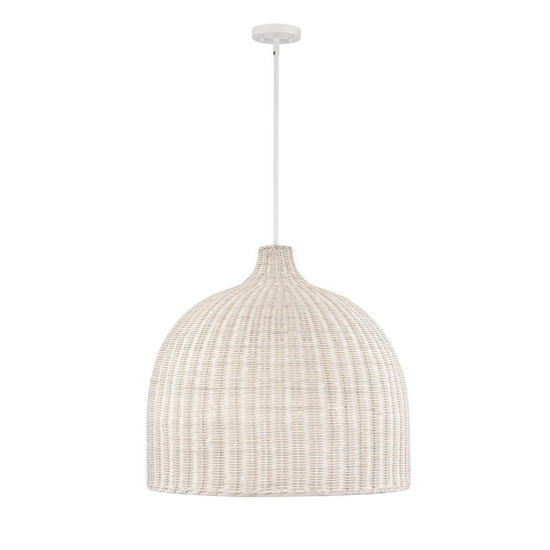 Luminaire suspendu 4 lumières Dejanea , Blanc, Blanc