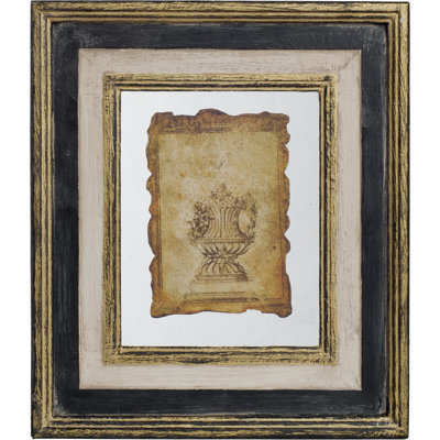 «13x15» Lucian, reproduction d'art antique encadrée, petit