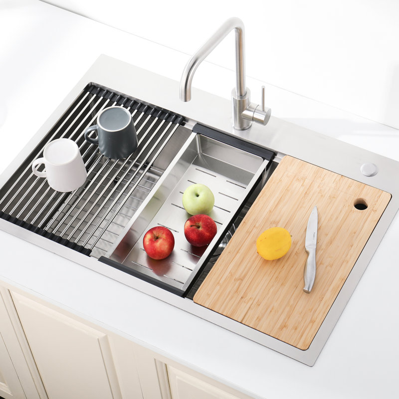 DEFFC-fde50 Undermount Single Bowl Kitchen Sink