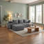 Canapé modulaire Boneless Cloud dans deux boîtes, canapé modulaire compressé avec assise profonde
