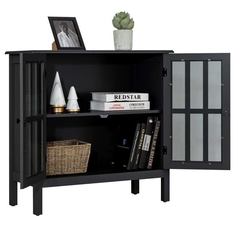 Jossilynn Accent Cabinet, Black