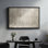 Art mural sur toile encadrée - Scène de forêt d'arbres dénudés avec atmosphère de brouillard clair - 16 po x 24 po, 24 po x 36 po