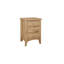 Kreitler 3 Drawer Bedside Table