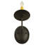 Rustic Lodge 1 - Light Candle Wall Light