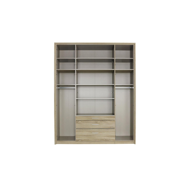 Hildesheim-Extra 8 Door Wardrobe