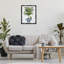 "Parrots on Ornate Planter", art mural sur toile flottante par Fab Funky-1789014949-1789014948
