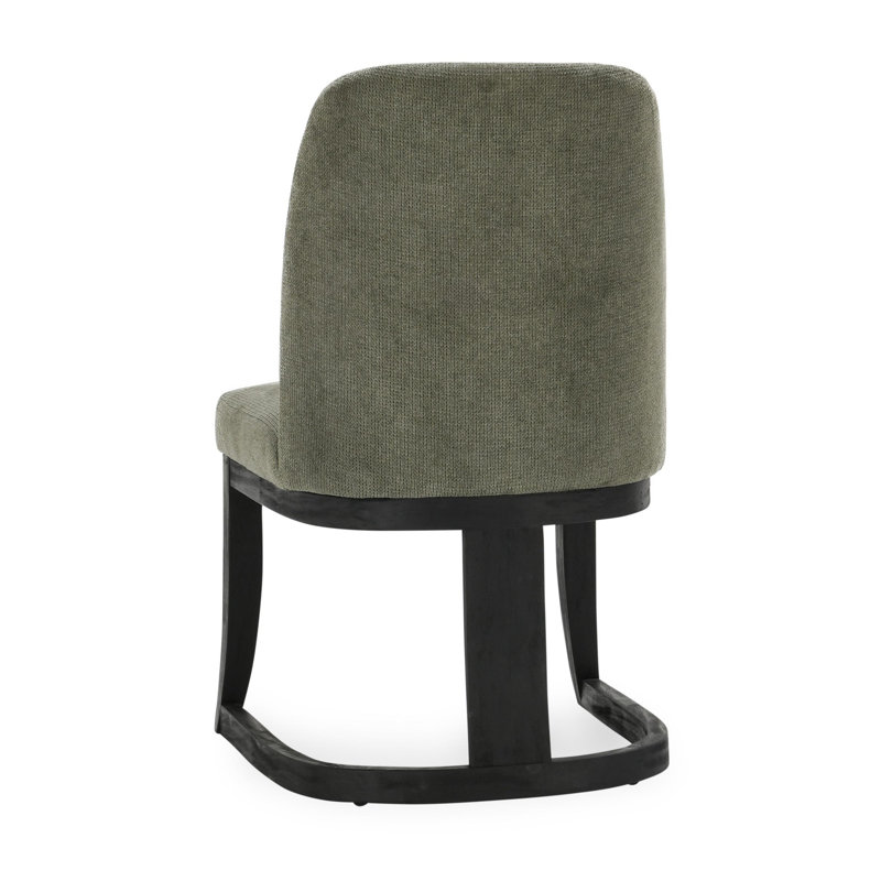 Jocelyn Upholstered Fabric Herb Green Dining Chair