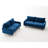 Morrone 57.8'' Velvet Loveseat-2068260219
