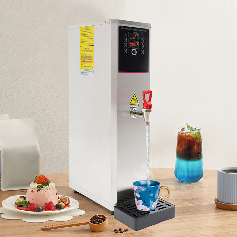 OUKANING Countertop Bottleless Electric Water Dispenser, Silver