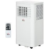 HomCom 8000 BTU Portable Air Conditioner for 344 Square Feet with Remote Included