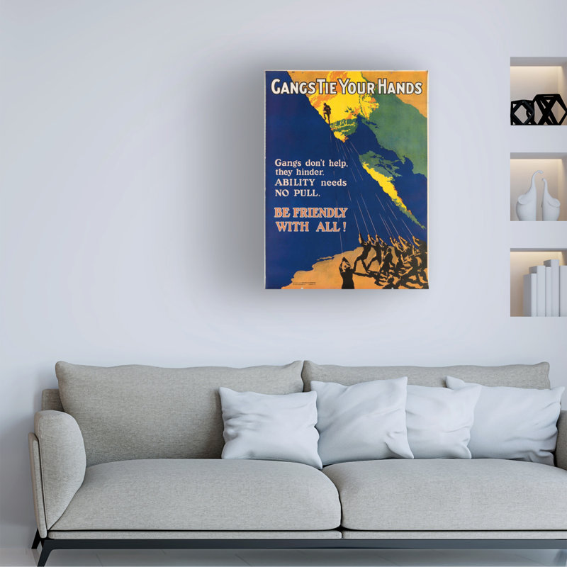 Art sur toile Marcus, H 19 po x l 14 po
