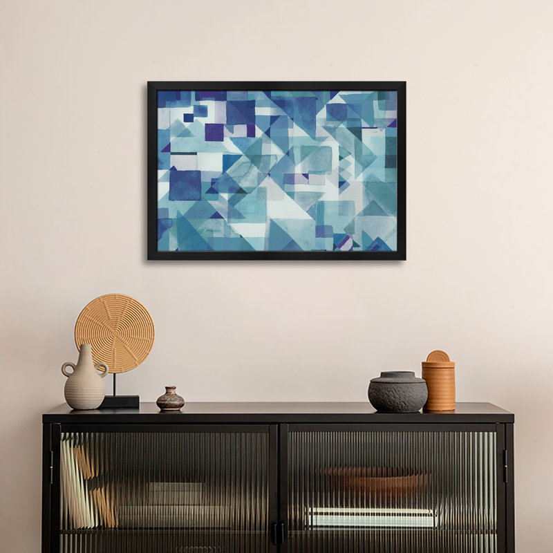 «Try Angles II» - reproduction d'art murale - affiche de galerie, H 16 po x l 24 po
