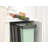 Sort & Go Pull Out In-Cabinet Plastic Dual Compartment Recycling Bin, 2 x 8 Gallon (2 x 30L)