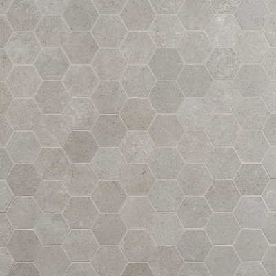 New Rock 3" Hexagon Matte Porcelain Mosiac Tile