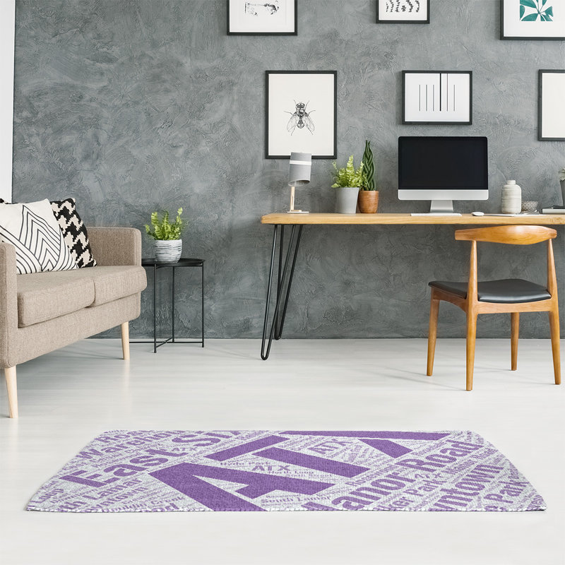 Chenille Indoor Rug, Rectangle 5' x 7'