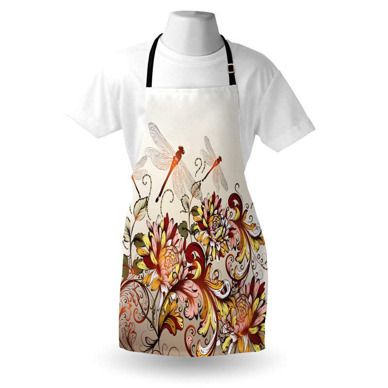 Floral Bib Apron
