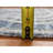 2'6x12'3" Blue Pure Silk and Textured Wool Zigzag with Graph Design Hand Knotted Runner Rug
