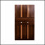 70,87 pouces de hauteur garde-robe et armoire de cuisine avec 6 portes, 1 tablette ouverte et 1 tiroir pour des solutions de rangement polyvalentes