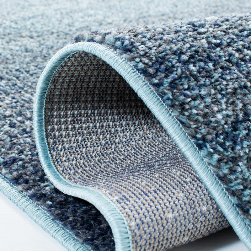 Abbie-Mae Performance Abstract Rug, Square 6'