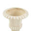 Pot à fleurs cannelé en M 24,2 po avec piédestal classique pour jardin, patio et entrée-134299258-134299259