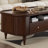Solid wood coffee table with retro design-105624187