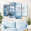 «Buddha What Matters Most», ensemble de 4 pièces sur toile-93060973