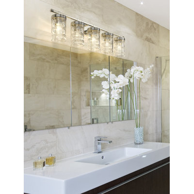 Meuble-lavabo 5 lumières Archer
