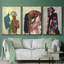 «Woman Strong I», reproduction sur toile 3 pièces-91891166-91891168