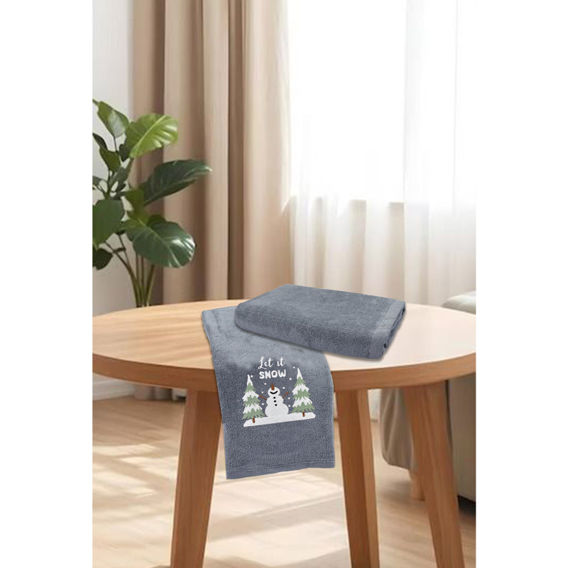 Cotton Tea Towel Kitchen Towel, Grey