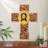 Plants & Flowers Wall Decor on Solid Wood