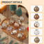 30 pièces de boules de Noël incassables, 2,36 "boules suspendues en plastique avec des décorations douces, or-1729804850