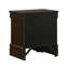 Table de chevet 2 tiroirs en cappuccino enchanteur pour meubles de chambre à coucher avec tiroirs, esthétique