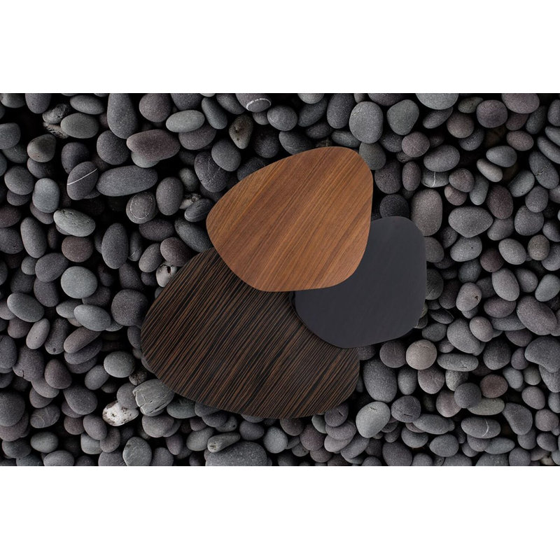 Pebble Outdoor Coffee Table, Macassar