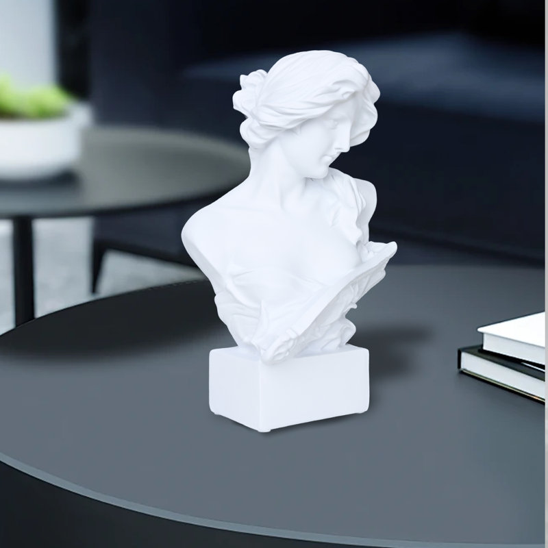 Kasumi Handmade Resin Bust Decorative Object