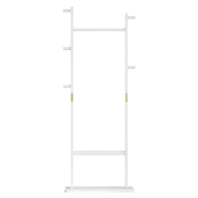 Coat Racks solid wood hanger 23.6* 11*71in Solid environmental protection easy to assemble beautiful can be placed in the bedroom/entrance/living room (Walnut)