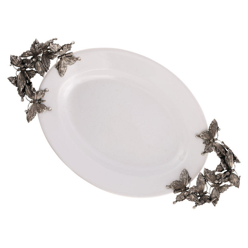 Garden Friends Ceramic Decorative Tray
