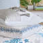Housse de coussin carré en coton Vizcaya