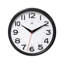 Horloge murale moderne / contemporaine ronde en plastique 9 pouces-72467025
