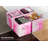  11" Foldable Storage Cubes with Handles in - 1 Piece, Tie Dye Pink
