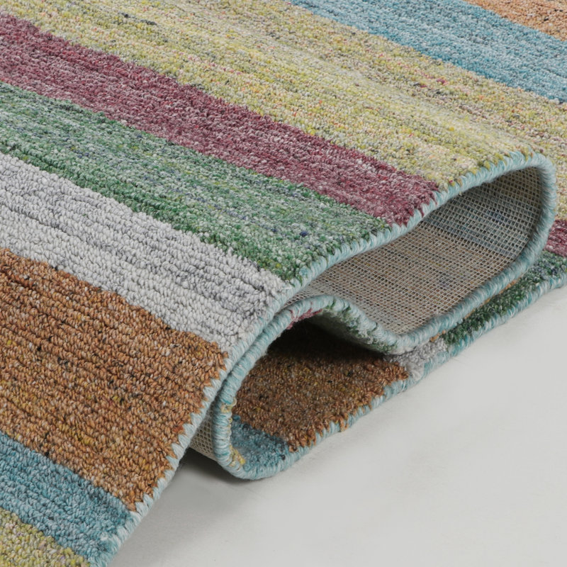 Global Recycled Standard Razzamatazz Hand-Tufted Recycled Polyester Indoor/Outdoor Area Rug, Rectangle 8' x 10'